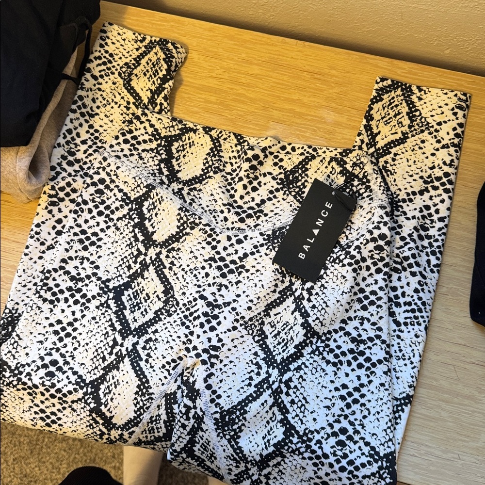 Balance/ vitality Snake Print leggings- kingdom collection